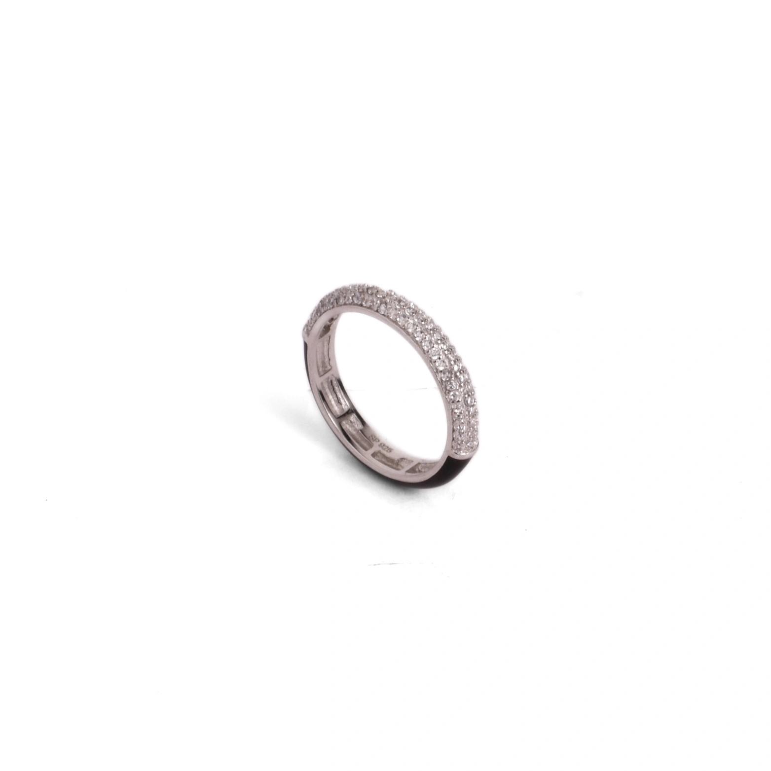Celeste Pave Band Ring