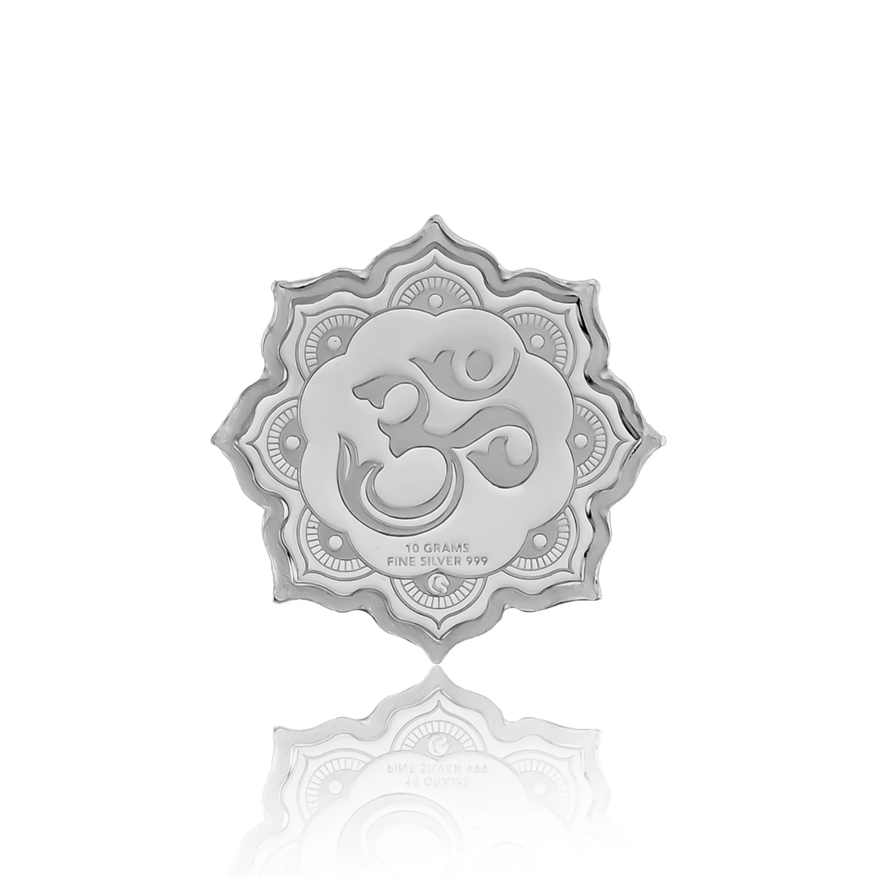 Shri Lakshmi Ganesh  Fine Silver Coin