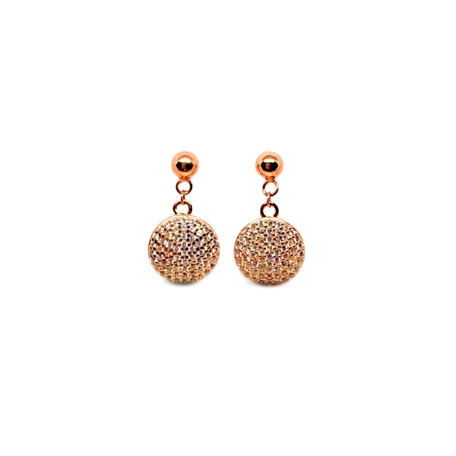 Ekaa Celestial Drop 925 Silver Earrings