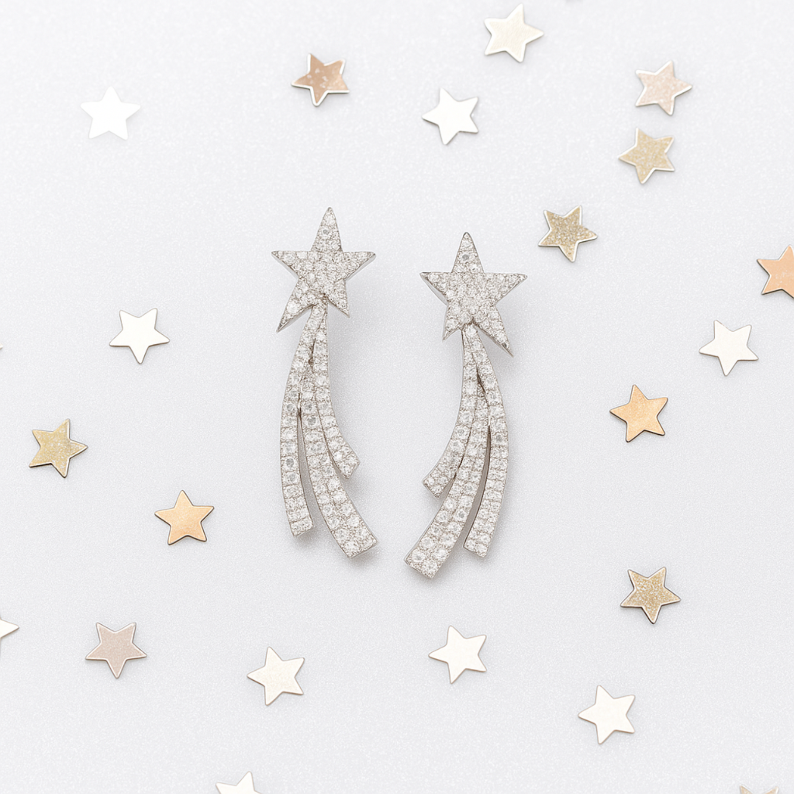 Celestial Trail Star Earrings