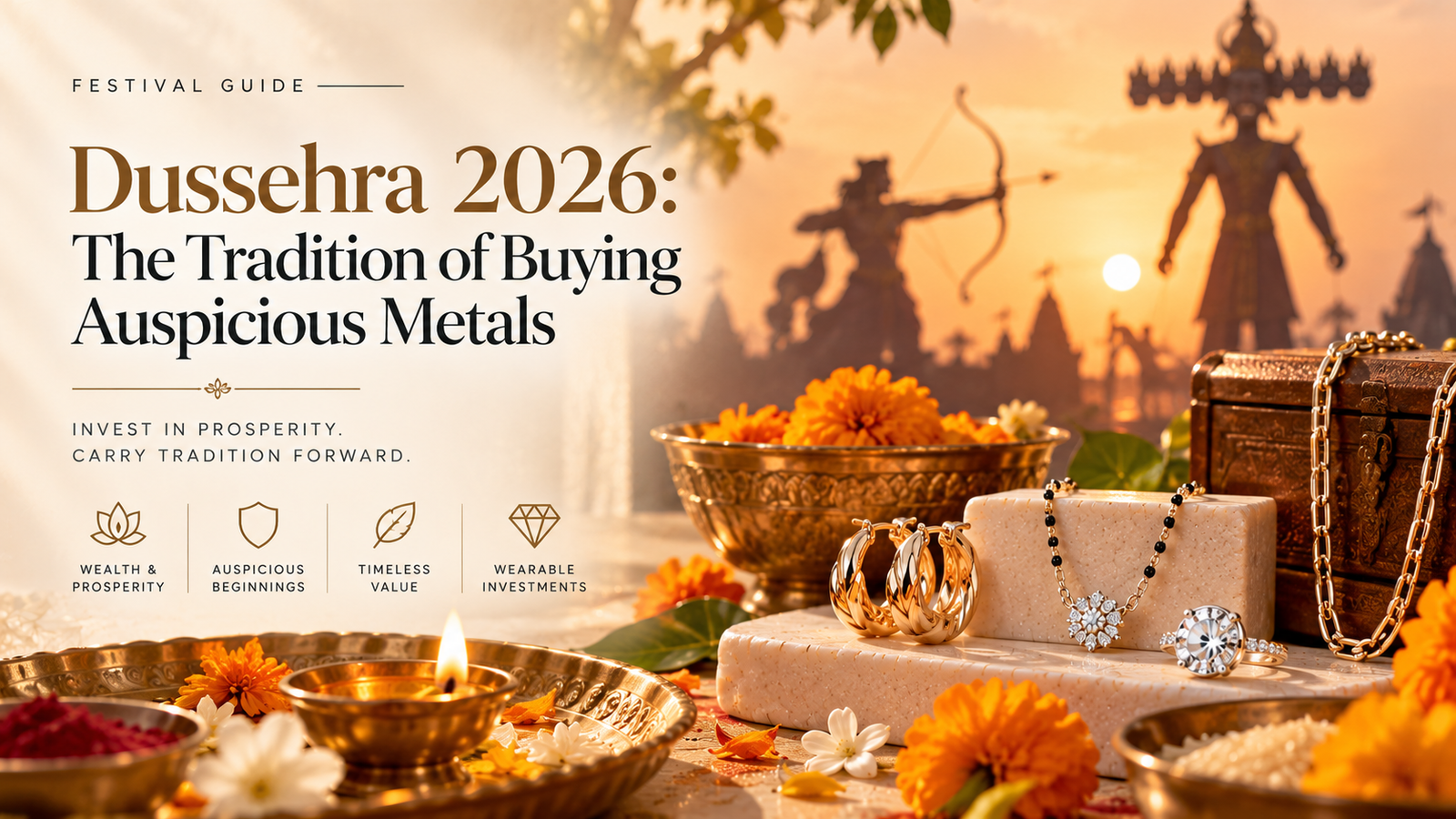 Dussehra 2026: The Tradition of Buying Auspicious Metals and What to Invest In