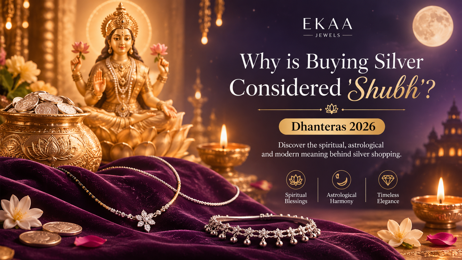 Why is Buying Silver Considered Shubh? The Meaning Behind Dhanteras Shopping