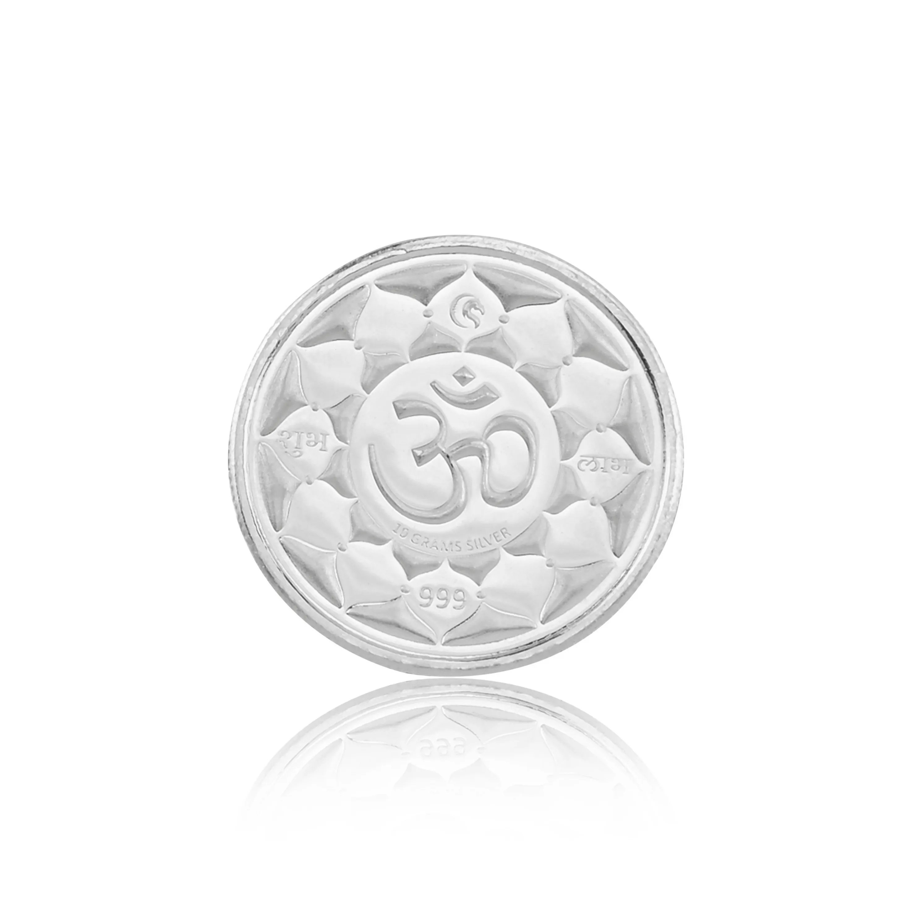 Maa Lakshmi 10 Gram 999 Fine Silver Coin