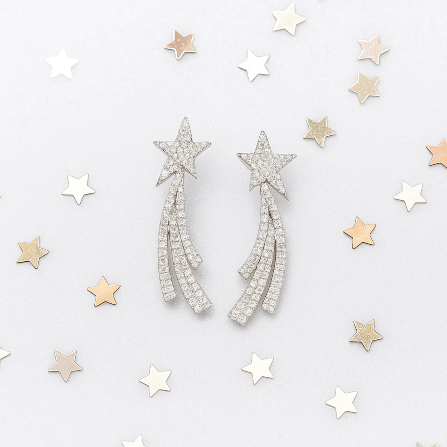 Celestial Trail Star Earrings
